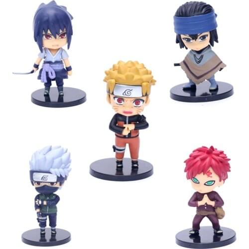 Naruto Shippuden Action Figures Figurine Uchiha Sasuke Itachi 10CM 4inch PVC Statue Collectible Model Doll Toys Gift Figma
