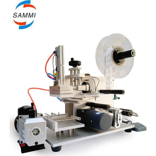 Adhesive bottle labeling machine for square plastic bottle MT-60