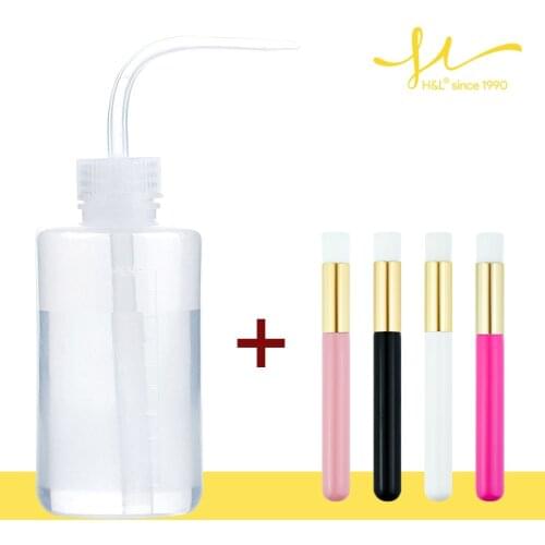 H&L Make Up Tool For Eyelash Extensions Cleaning Bottle Mousse Brush Clean Eyelash Before Grafting eyelash