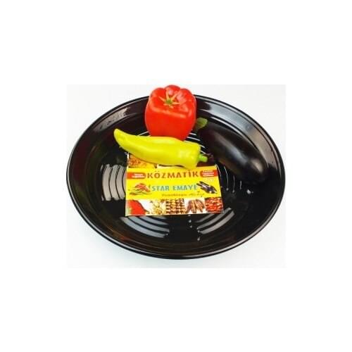 Star Enamel Gather Round Chestnut Pan PAYLI BELL KAPRİBİBER PAN