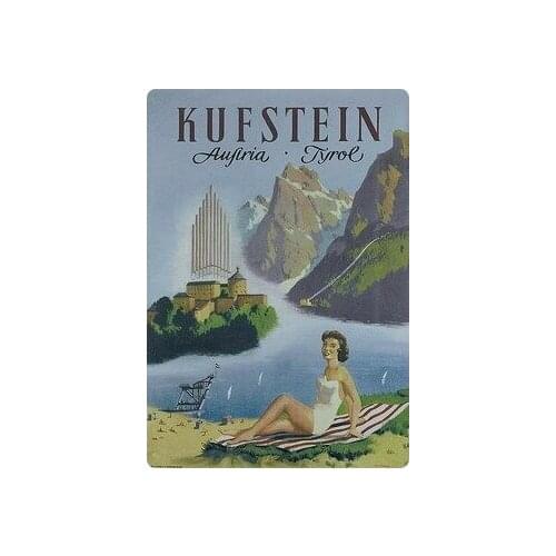 Kufstein Austria Tyrol Austria Tourism Travel Classic Retro Poster Canvas Painting DIY Wall Paper Home Decor Gift