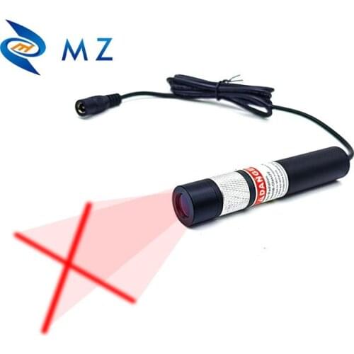 Adjustable Focus Cross Line Laser Module 650nm100mw Industrial Grade Red Cross laser
