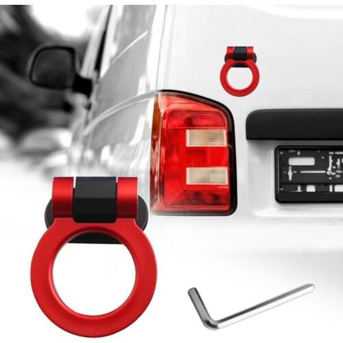 HOT Car Tow Hook Decorative Sticker Ring-shaped Trailer Hook Racing Ring For Universal Vehicle BBS Multi Colors Dropshipping