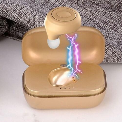 Magic Music mini bluetooth earphone TWS 5.0 wireless bass sound bluetooth headset handfree in ear with Charging Box For phone
