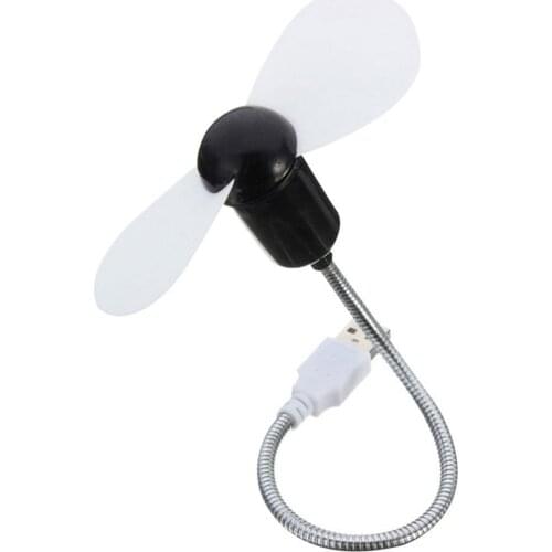 Mini Snake Fan Silent Soft Leaf Fan Computer Usb Fan Bendable Freely Mini Soft Leaf Snake Silent Fan