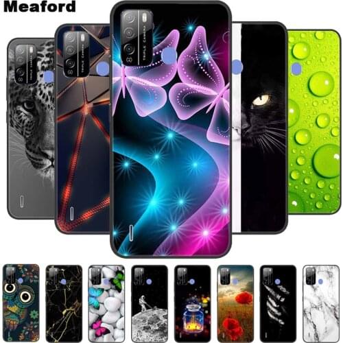 For ITEL VISION 1 PRO Case Fashion Marble Silicone Soft TPU Cute Back Cases for Itel Vision 1 Pro Phone Cover Vision1Pro Coque