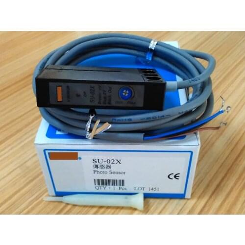 Original SU-02X high-speed U-shaped label sensor, photoelectric switch Spot