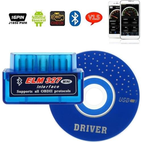 LEEPEE For Android/Symbian For OBDII Protocol Code Readers Car Diagnostic Tool Scan Tools ELM327 Bluetooth V2.1 / V1.5 OBD2