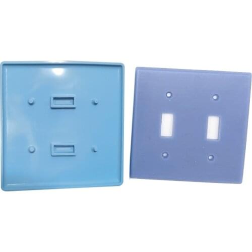 DIY Crafts Jewelry Epoxy Resin Mold Switch Socket Panel Casting Silicone Mould