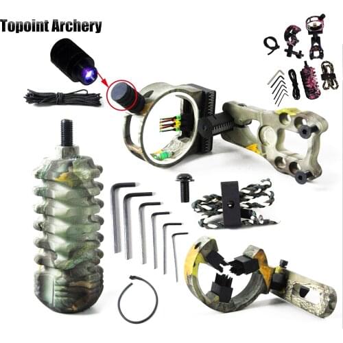 Archery Upgrade Combo Slings Arrow Rest Bow Stabilizer Peep Sight for hunting Recurve/Compound Bow Accessories