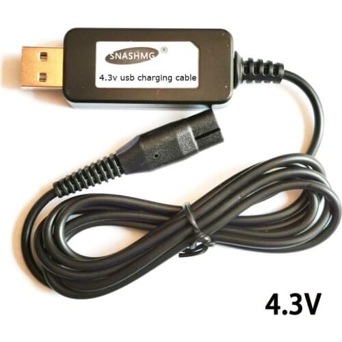 USB Cable A00390 Adapter Power/Charging Cord for Philips Shavers RQ311 S300 S531 S538 S550 S551 QG 3250 3340 YQ300 YQ308 YQ306