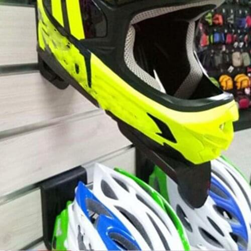 Cycling Bicycle Helmet Display Rack Wall Mounted Multi-Purpose Hat Stand Motorcycle Access Helmet Holder for Helmets/Caps/Balls