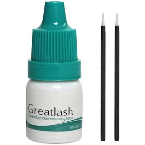 Promote Rapid Growth Of Eyelash Growth Oil Makeup Thick Eyelashes Small Green Bottle Cosmetic Eyelash Growth Liquid