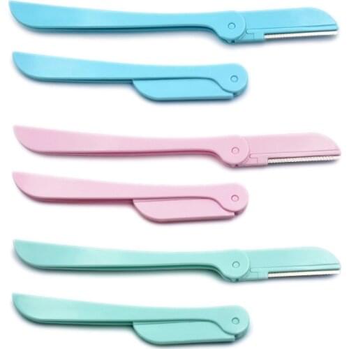 1pcs Eyebrow Trimmer Portable Eyebrow Razor Shaver Eye Brow Shaper Face Razor Facial Hair Remover for Women Beauty Makeup Tools