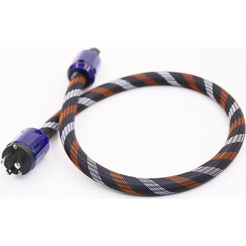6N OFC Copper US AC Power cord cable HIFI Power Extension Cable,Super Pure Copper Multi Conductor Power Cable