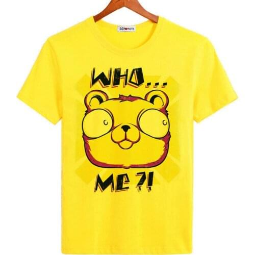 BGtomato funny cartoon tshirt for men personality design fashion shirts hot sale comfortable summer t-shirt