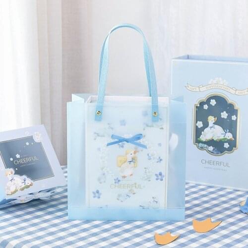 Paper Bags with Handles edding gifts for guests Holiday Treat children birthday Bag of sweet Communion details for guests Party