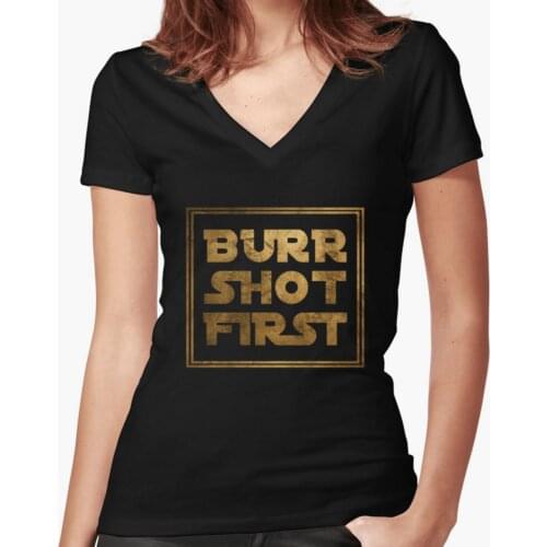 Burr Shot First Womens T Shirt A Hamilton Gift for Fans of The Hit Musical