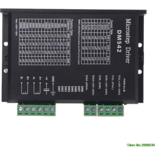 DM542 Stepper Motor Driver For 57 86 Series 2-phase Digital Stepper Motor Driver