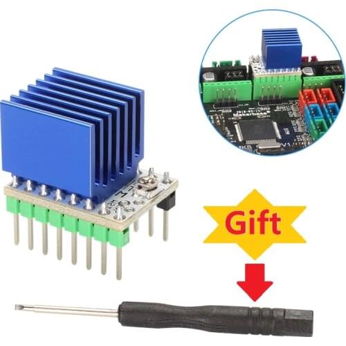 MEGA 6 5 4SETS Stepper Motor Driver TMC2208 V2.0 Module Heat Sink 2.0A UART Ultra Silent For 3D Printer Mainboard Aim VS TMC2100