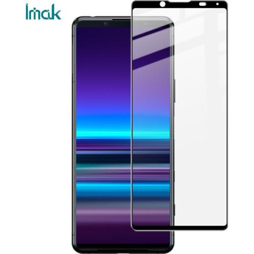 IMAK Full Cover Tempered Glass for Sony Xperia 5 II Screen Protector Anti-Explosion Film for Xperia 5II Glass Xperia5 ii ii5