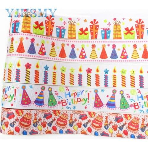 IMG_0645 1-1/2inch 38mm 5yds Party hat heat transfer brooch ribbon, bow DIY decorative accessories