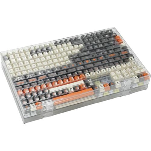 Keycap Storage Box Keycap Box Transparent Plastic Keycap Storage Box Mechanical Keyboard Keycap Storage Box Practical