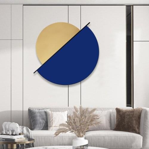 Metal Abstract Geometric Figure Wall Decoration Wall Hanging Hotel Iron Art Three-dimensional Map Art Wall Decoration CraftCraft