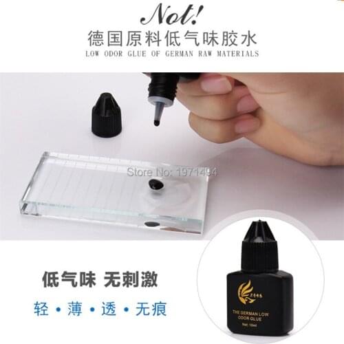 Authentic 10 bottle Fast dry no odor no simulation lash glue eyelash glue eyelash extension glue tattoo dedicated accessories