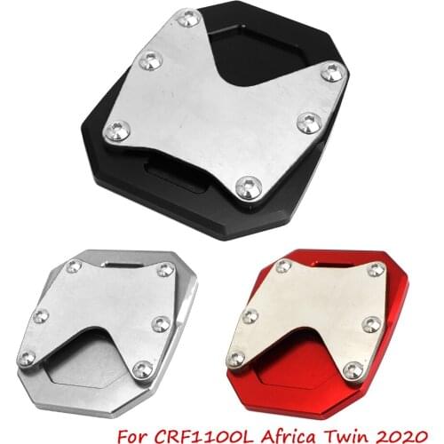 For Honda CRF1100L CRF1100 L Africa Twin ADV 2020 Motorcycle Kickstand Foot Side Stand Extension Enlarge Pad Support Plate