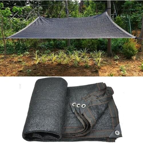 3pin 50% Shading Garden Sunshade Net UV Protection Black Sun Shade Nets Sun Sails Succulents Plants Cover Sun Shelter