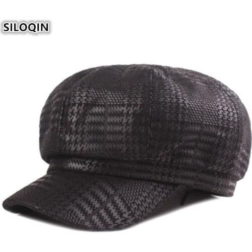 SILOQIN 2020 New Vintage Female Hat Adult Women Retro Newsboy Caps Multicolor Novelty Womens Fashion Brands Cap Snapback Caps