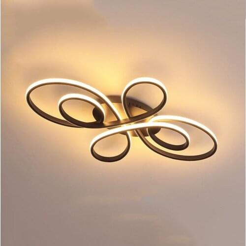 Modern Minimalist Creative Personality Shaped Bedroom Lamp Led Ceiling Lamp 2019 New Lamp