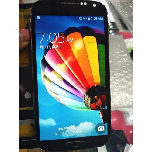 LCD Display + Touch Screen Digitizer Assembly For Samsung Galaxy S4 i9505 I9500 I337 lcd with frame Free Shipping