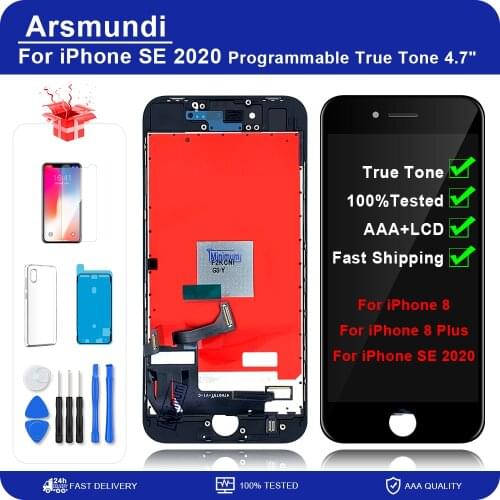 True Tone For Apple iPhone SE 2020 SE2 LCD Display Touch Screen Digitizer Assembly For Apple iPhone A2296 A2275 A2298 lcd 4.7"