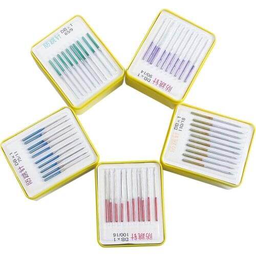 10pcs/lot Sewing Stretch Cloth Machine Anti-Jump Needle Elastic Cloth High-grade Sewing Needle Accessories Household Sewing Tool