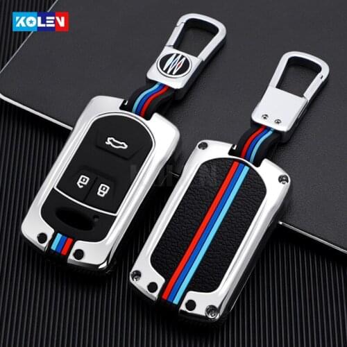 Zinc alloy Car Remote Key Cover Case Shell Fob Keychain For Chery Tiggo 3 5x Chery Arrizo 3 7 Chery E3 E5 Bonus Auto Interior