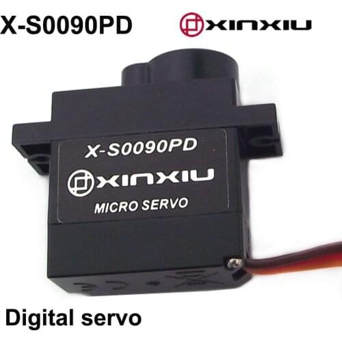 Digital Servo 360 Degree Rotation 9g Micro Plastic Gear Servo 1.5kg.cm 4.8-6V For XINXIU X-S0090PD RC Car Aircraft Robot