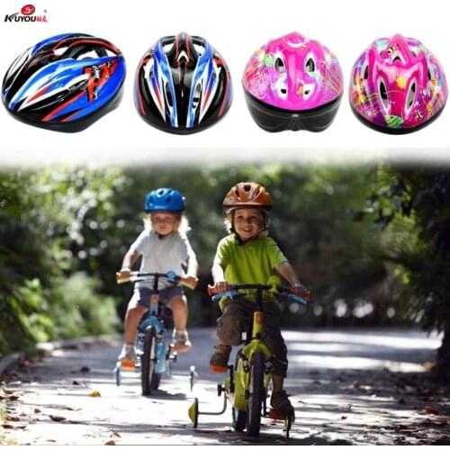 KUYOU 3-8 Years Childrens Helmets Strong Children Kid Cycling Bike Bicycle Skate Safe Sport Protection Helmet