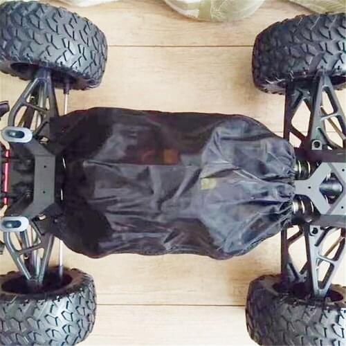 For 1/8 ARRMA Big Rock RC Crawler Car Spare Part Durable RC Car Dust Cover Breathable Mesh Protective Cover Net