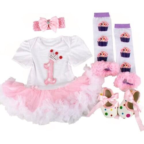 Newborn Baby Fluffy Dress 1 Year Baby Girls 2nd Birthday Tutu Christening Gown Toddler Wedding Baptism Clothes Infant Party Wear