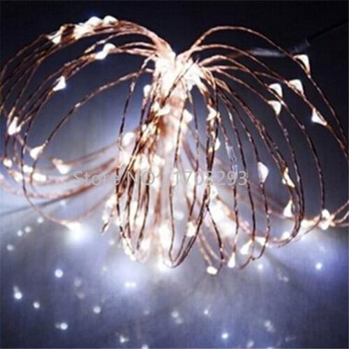Светодиодные гирлянды с прозрачным проводом Forpro China At AliExpress
