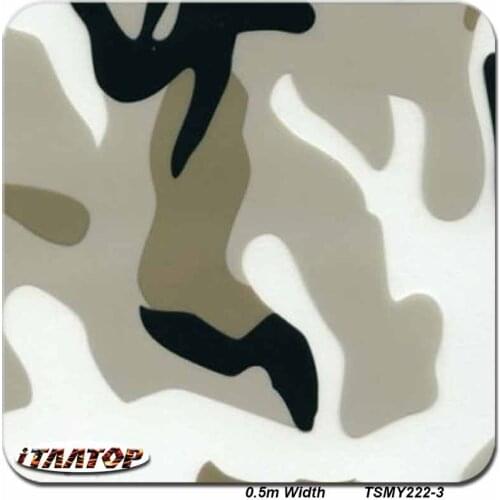 ITAATOP Camouflage Hydro Dipping Film 0.5M * 2/10/20M TSMY222-3