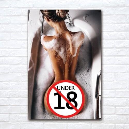 Sexy Girl Hot Body Wall Art Posters and Prints Modern Canvas Paintings for Living Room Decor