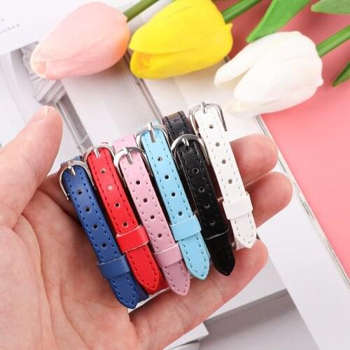 20/22cm 5/8mm Mini Cute Doll Belt Super Small Handmade Artificial Leather DIY BJD Doll Clothes Bag Doll Accessories