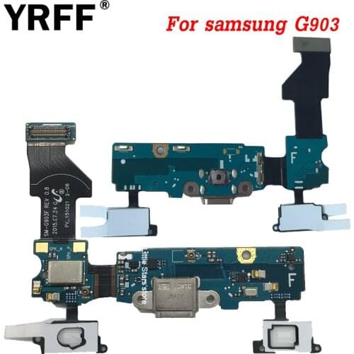 New USB Charging Dock Port Mic Flex Cable For Samsung Galaxy S5 Neo G903 G903F Replacement Free Shipping