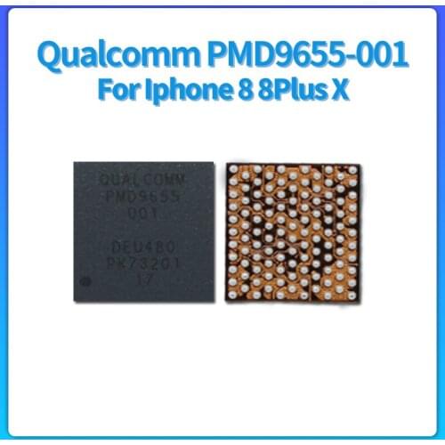 Original 5pcs PMD9655 001 U_PMIC_E RF Qualcomm Baseband Small Power IC For Iphone 8 8plus X Chips Repair Parts