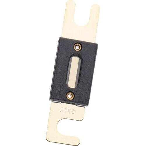 10Pcs 350 Amp Car Audio Electrical Protection ANL Fuse Silver-Plated Inline Wafer
