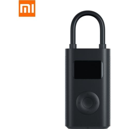 Original Xiaomi Mijia Inflator Portable Electric Pump Smart Digital Tire Pressure Sensor for Bike Motorcycle M365 Pro Car Soccer