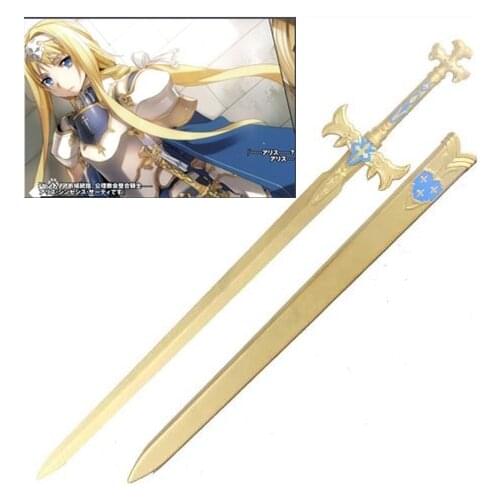 SAO Sword Art Online Alicization Integrity Knight Alice Synthesis Thirty Fragrant Olive PU Sword Cosplay Prop party Game outfit